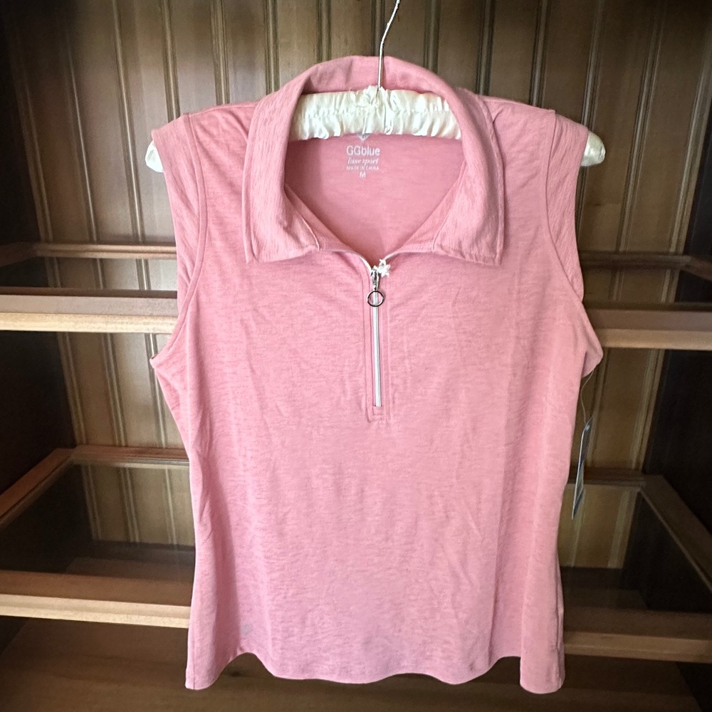 GGblue women's golf polo
